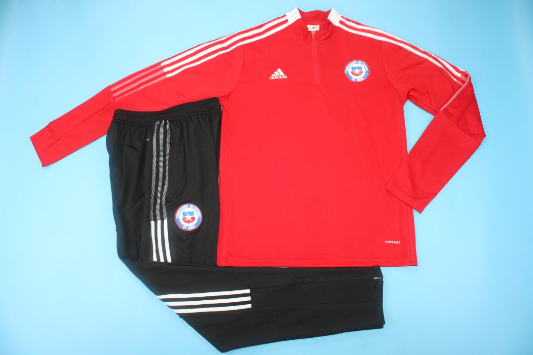 AAA Quality Chile 21/22 Tracksuit - Red